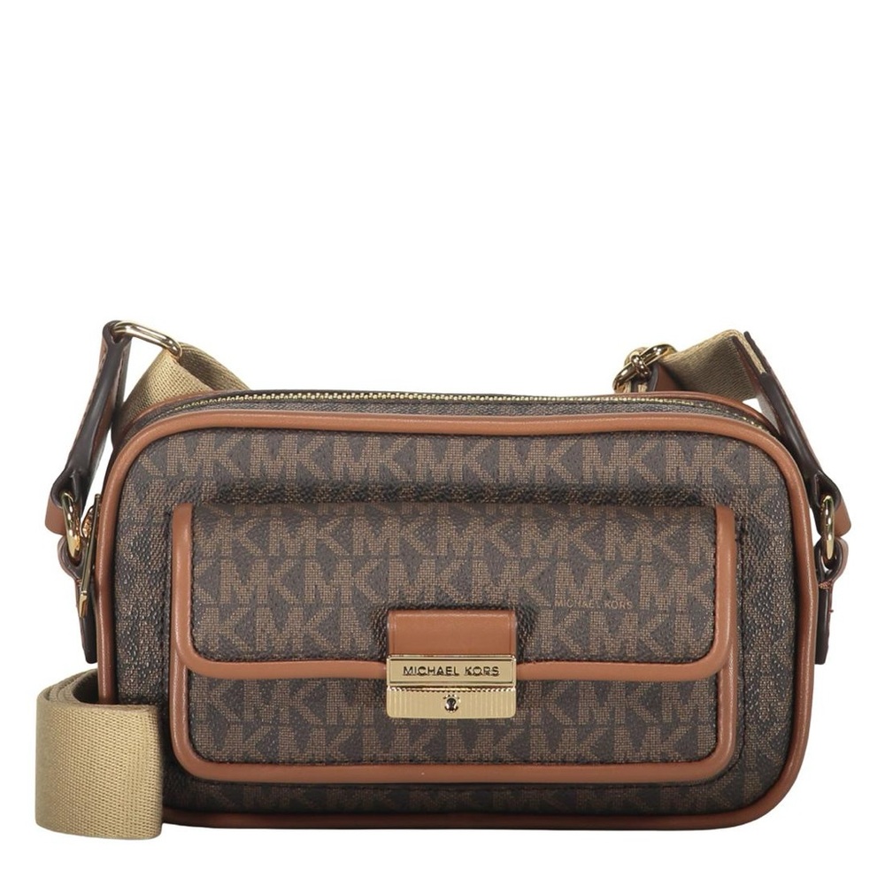 Michael Kors Bradshaw Extra-Small Signature Camera Adjustable Cross-Body (NWOT)